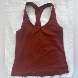 Lululemon cool racerback- terracotta